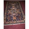 Image 1 : AFGHAN HAND WOVEN WOOL RUG, 77' L X 48W.