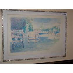 PAUL HUMPHREY ORIGINAL LITHOGRAPH,