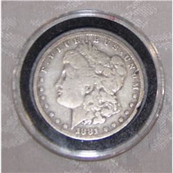 UNITED STATES 1881 MORGAN SILVER DOLLAR