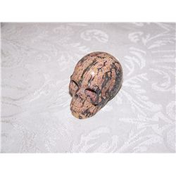 2.4" KAMBABA JASPER Carved Crystal Skull, Realistic, Crystal Healing