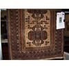 Image 1 : GORGEOUS BALOCHHERAT HAND WOVEN WOOL RUG.