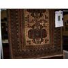 Image 3 : GORGEOUS BALOCHHERAT HAND WOVEN WOOL RUG.