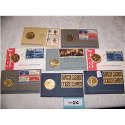 (8X$) AMERICAN REVOLUTION BICENTENNIAL PROOF MEDALS -PROOF U.S TREASURY