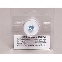 Blue Topaz 5.05 CT