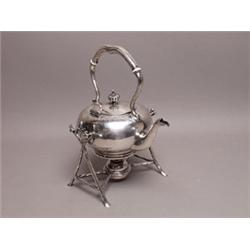 Antique Kettle on Stand English Circa 1880