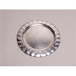 Silver Plated Copper Dish 