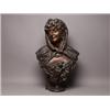 19th C. Continental Bronzed Metal Figure of a Lady