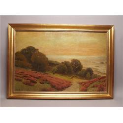 M. Kurzwelly Signed Oil on Canvas Dated 1906