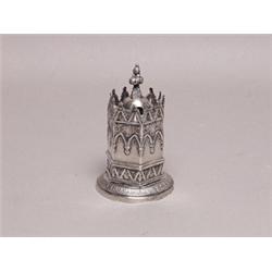 18th C. Hallmarked Silver Quill Stand