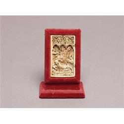 Early Polychrome Carved Panel