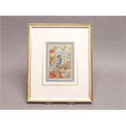 Circa 1510 Bruges Miniature, Grape Harvest