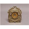 American Brass Faced Mantle Clock
