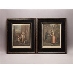 Set of Four 19th C. Hildescheimer Prints