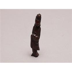 Antique Carved Wood Godess