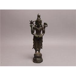18th C. Nepalese Bronze Figure