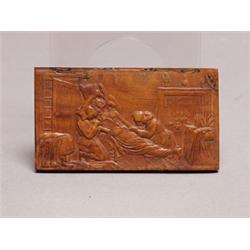 Early 17th C. Continental Carved Relief Panel
