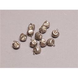 12 Pieces Siamese Silver Bullet Money