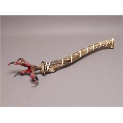 Eagle Claw and Antler Club 