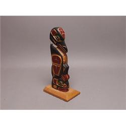 Jimmy Joseph Alert Bay Raven Totem