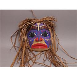 Robert Thomas Painted Portrait Mask