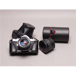 M.E. Pentax 35mm Camera & Lens