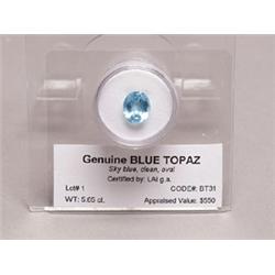 Blue Topaz 5.65 CT