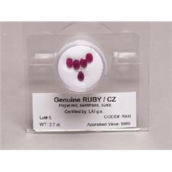Ruby & CZ 2.70 CT