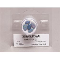 Opals  5.55 CT