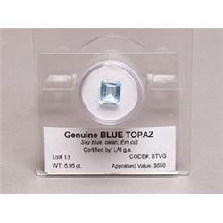 Blue Topaz 6.95 CT