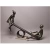 Modernist American Bronze, The See-Saw