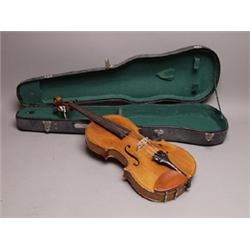 German C 1900 Wolff Bros 1880 Violin