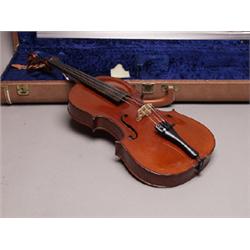 German Edward Reicher 1896 Violin