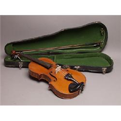 French Paul Mangenot Violin