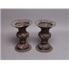 Pair of 18th C. Italian Baroque Repousse Copper Urns