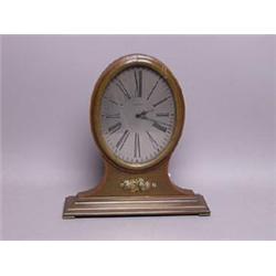 Oval Waltham 8-day Shelf Clock