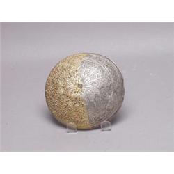 Rare Persian Parcel Gilt Harem Breast Cover