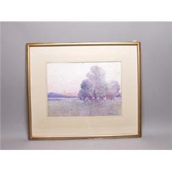 Signed W.G. Morton English Watercolor Painting