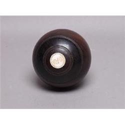 Scottish Wood & Ivory Lawn Bowling Balll