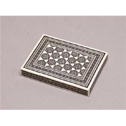 Early Persian Inalyed Card Case