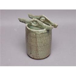 Ikebana Vessel Signed Glidden