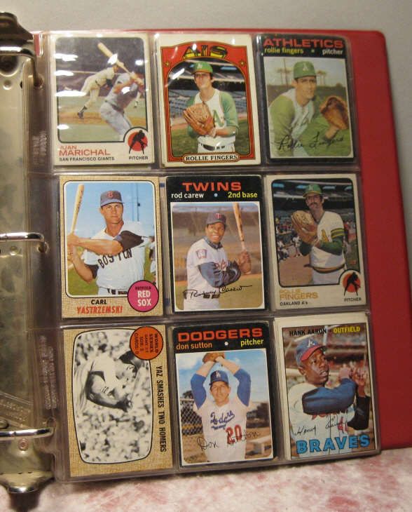 Vintage Baseball Collectors Card Album,