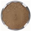 Image 1 : Cyprus 1949 (1/2,1P,1/-,2/-) Proof Set -  NGC PF65RB,65RB,66 Cameo,65 Cameo