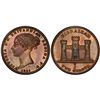 Image 1 : Gibraltar 1861 2 Quarts - PCGS PR61RB - ex Remick