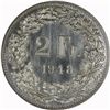 Image 1 : Switzerland 1948 B 2 Franc - PCGS SP65