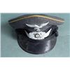 Image 2 : WWII NAZI LUFTWAFFE SIGNAL NCO VISOR CAP-NAMED ORIGINAL