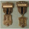 Image 1 : 1933 AND 1939 VINTAGE AMERICAN LEGION CONVENTION BADGES