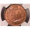 Image 2 : 1860 Indian Cent Gem MS65 NGC