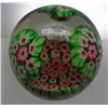 Image 1 : Large Red and Green Paperweight