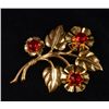 Image 1 : Vintage Unsigned Rhinestone Pin/Brooch Circa 1960's