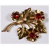 Image 2 : Vintage Unsigned Rhinestone Pin/Brooch Circa 1960's